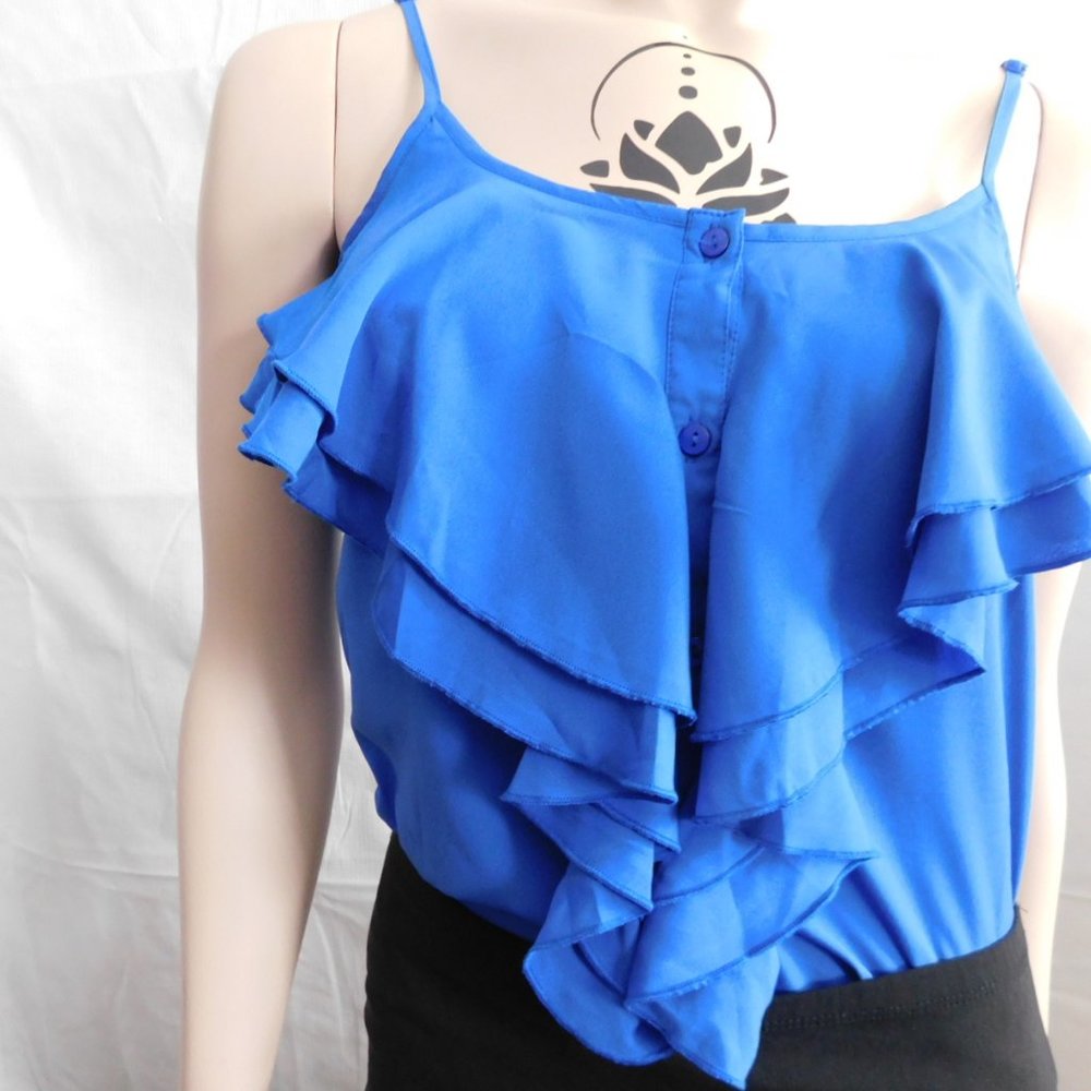 nice top blue , medium - Picture 3 of 4